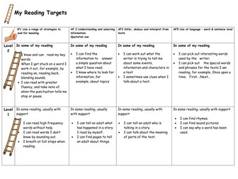 assessment ladders SEN pupil friendly