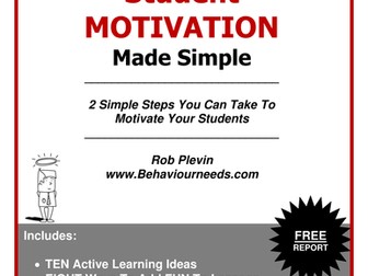 How To Motivate Your Students
