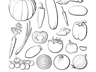 Vegetable activity sheet