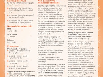 Becoming a Teen: Changing Bodies