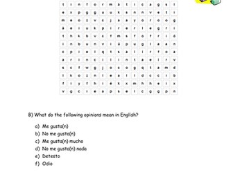 Vamos al Instituto Revision for Listos 1 Module 3