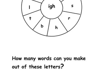 igh word wheel