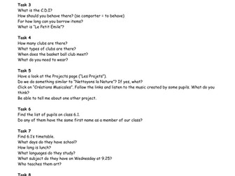 School treasure hunt