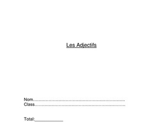 Les adjectifs