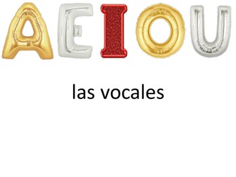 Introduction to pronunciation of Spanish vowels