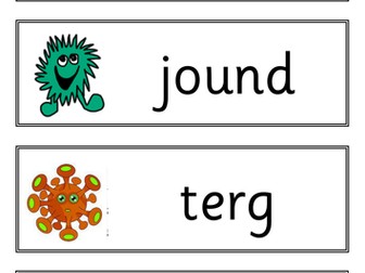 Y1 Phonics Screening Practise: New words