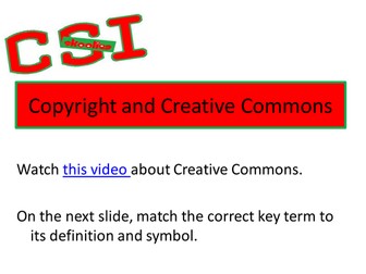Creative commons lesson