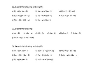 Expanding Single Brackets
