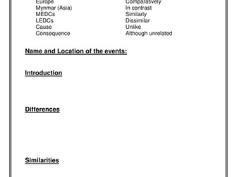 weather case study worksheet