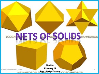 KS2 Nets of Solids