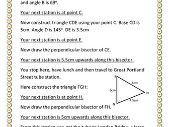 Constructions around the london underground