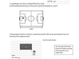 Loci Worksheet