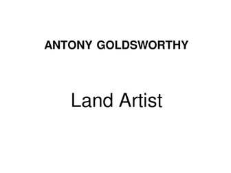 Goldsworthy slide show