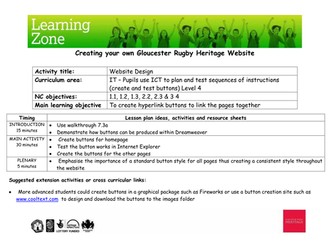 Website Design: hyperlink