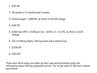 Fishing equipment problems