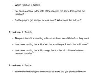 Reaction Rates