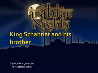 King Schahriar & His Brother [Edexcel Extract]
