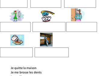 Le matin chez moi, daily routines