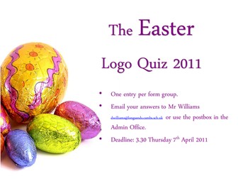 Easter Logo Quiz 2011