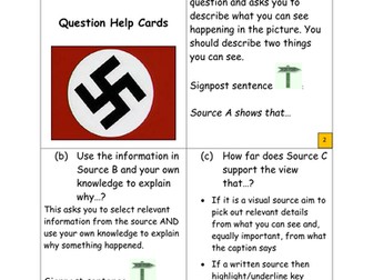 Germany Revision Question Help Cards