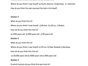 Archaeological finds