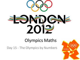 2012 Olympics by numbers - Wall Display idea