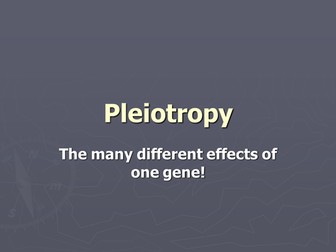 Pleiotropy