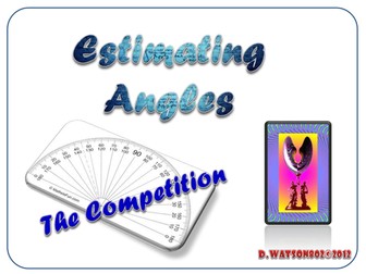 Estimating Angle Competition Starter / Plenary