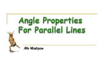 Angles with Parallel and Intersecting Lines