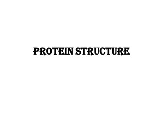 protein structure