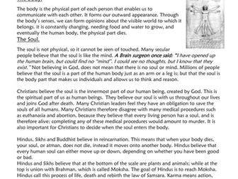 The afterlife introduction