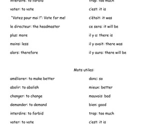 Mon école - My school