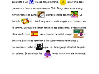 Un dia en el instituto