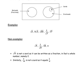Surds 1