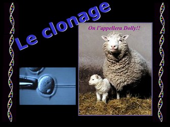 Le clonage - explication