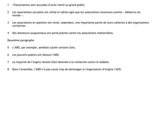 Soupçons sur des associations caritatives