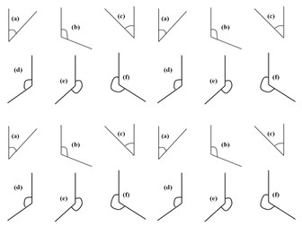 Angle properties lesson and worksheets