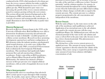 Uses of reverse osmosis (more able)