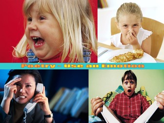 Write a Poem - Use an emotion as inspiration