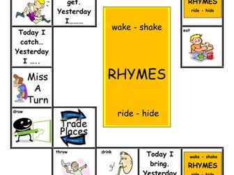 Past Tense Board Game