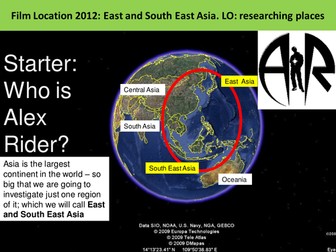 alex rider east and south east asia