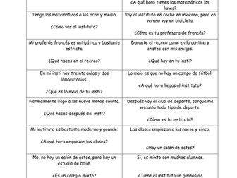 Cómo es tu insti?