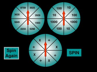 multiply/divide by 10,100,1000 spinner