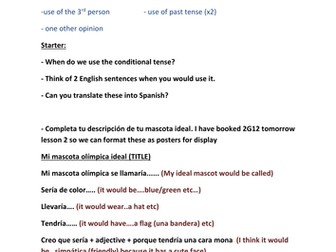 Design ideal Olympic mascot