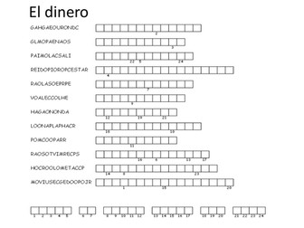 pocket money anagrams to go with mira 3