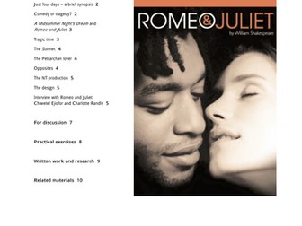 Romeo and Juliet - Resource Pack