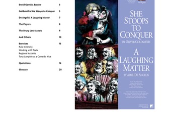 She Stoops to Conquer & A Laughing Matter