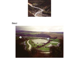 River Landform worksheet