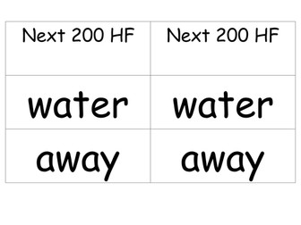 High Frequency and Tricky Words