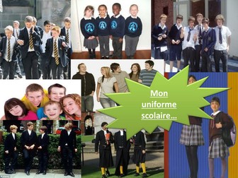 Mon uniforme scolaire